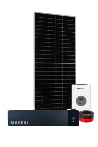 1.2kw MAQBUL LiFePO4 Battery with 2kwh Storage & Accessories