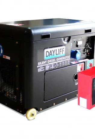 Dayliff DG6000DS 4.5kVA Diesel Generator C/W ATS