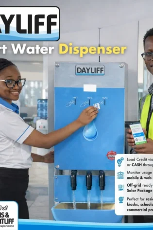 Dayliff Smart Water Dispenser - 3 Tap C/W 10 Tags