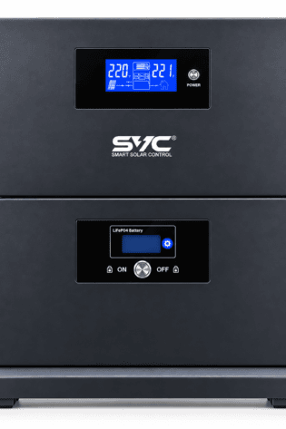 1.2kW (1200W) SVC Solar All-In-One Kit - 1kWh Lithium Battery