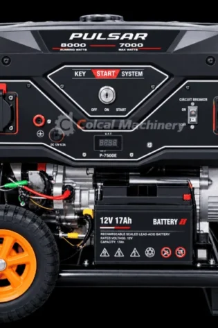 11KVA / 8.8KW Pulsar GASOLINE GENERATOR Key Start, With Battery &amp