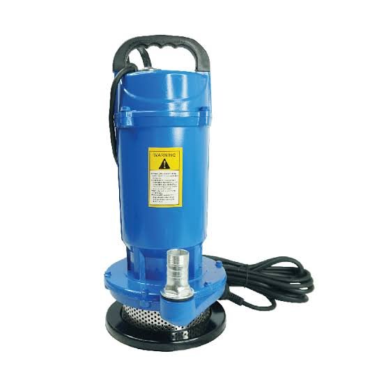1HP Submersible Well Pump – 32m Max Head, Copper Motor, 8m Cable