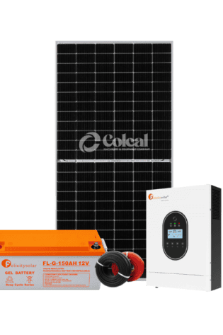 1KW (1000W) Felicity Complete Solar Kit – 200Ah Gel Battery