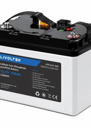 2.4kwh livoltek 24v 100ah lithium battery IP54 Deep cycle energy storage