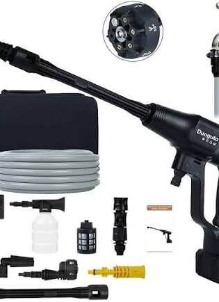 200W Cordless Pressure Washer – 290 PSI, 6 Rotating Nozzles