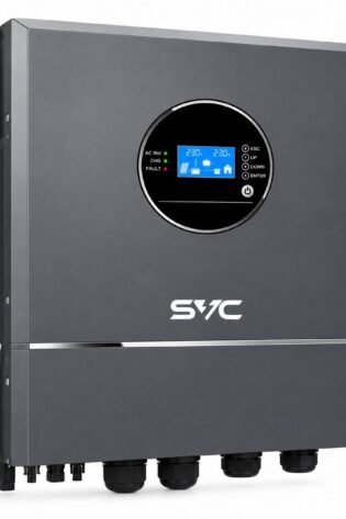 3.5kVA / 3.5kW SVC Phoenix Series 24V Off-Grid Pure Sine Wave Inverter – Single Phase