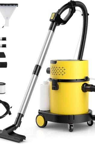 40L Spray Extractor Vacuum Cleaner for Carpets & Seats – Italian Motor