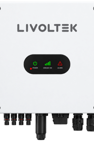 30kw livoltek wl three-phase hybrid solar inverter-smart meter AFCI & WIFI for industrial -scale solar power