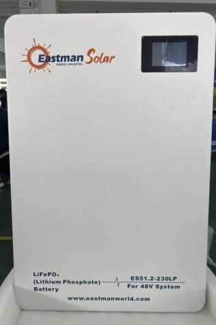 5.12kwh 51.2v Eastman wall mount lithium battery ES51.2V-100LP LIFEPO4 SOLAR STORAGE 100AH