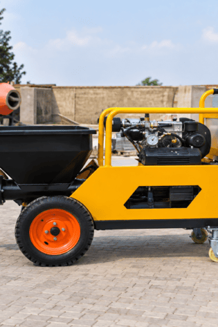 5.5HP Electric Plaster Machine – 1PH, 15m Vertical, 35m Horizontal