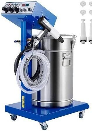 50L Powder Coating Machine – 500g/Min Output, 4m Gun Cable