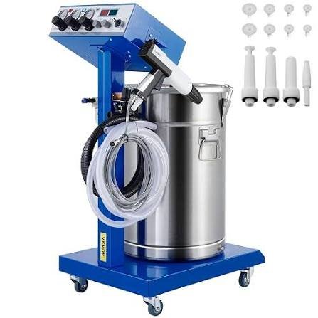 50L Powder Coating Machine – 500g/Min Output, 4m Gun Cable