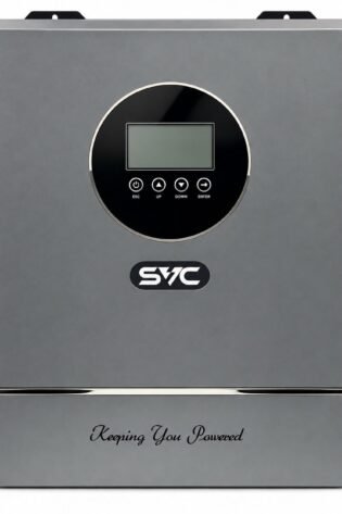 6.2kW 48V Off-Grid Pure Sine Wave Inverter – Dual AC Output, 100A MPPT