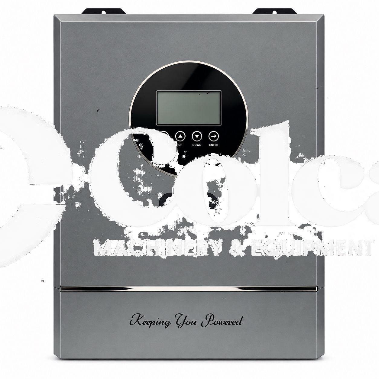6.2kW 48V Off-Grid Pure Sine Wave Inverter – Dual AC Output, 100A MPPT