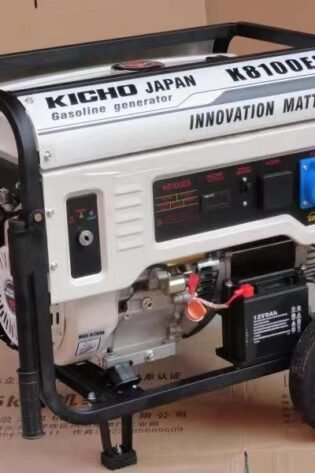 8.1 kVA Kicho Japan K8100ES Gasoline Generator