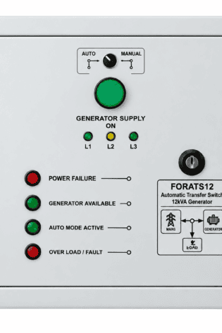 ATS12 Automatic Transfer Switch – 12kVA Generator
