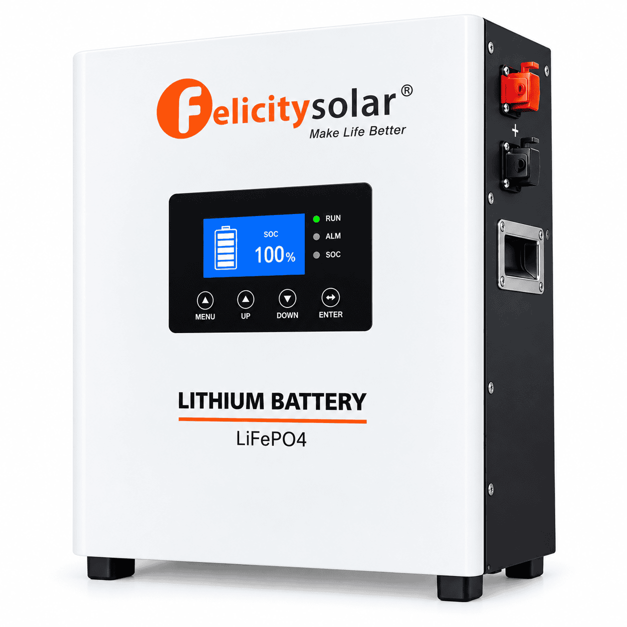 1.28KWH FELICITY FLA 1200PG2 12V 100AH GRADE A LITHIUM BATTERIES