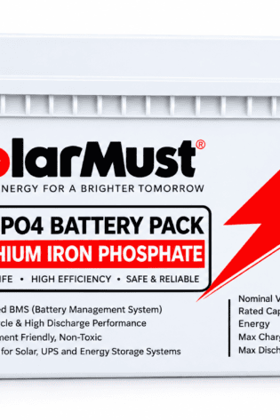 2.56KWH 12.8V MUST LIFEPO4 LITHIUM BATTERY 200AH LONG-LIFE ENERGY STORAGE
