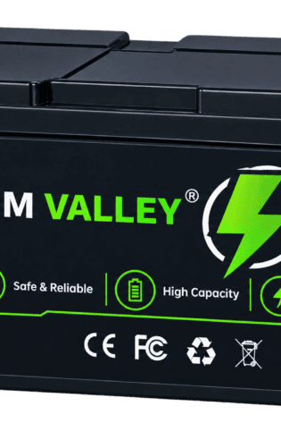 2.56KWH LITHIUM VALLEY 25.6V 100AH LIFEPO4 BATTERY -25.6V 100AH LEAD ACID REPLACEMENT