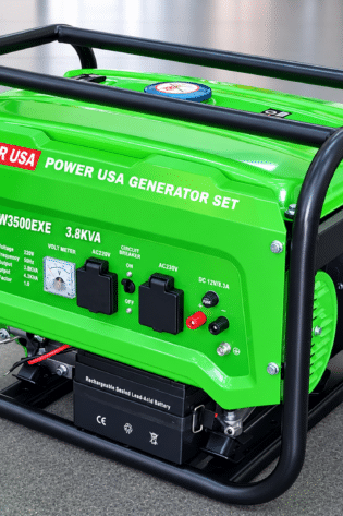 PW3500EXE 3.8KVA KEY USA Petrol Generator
