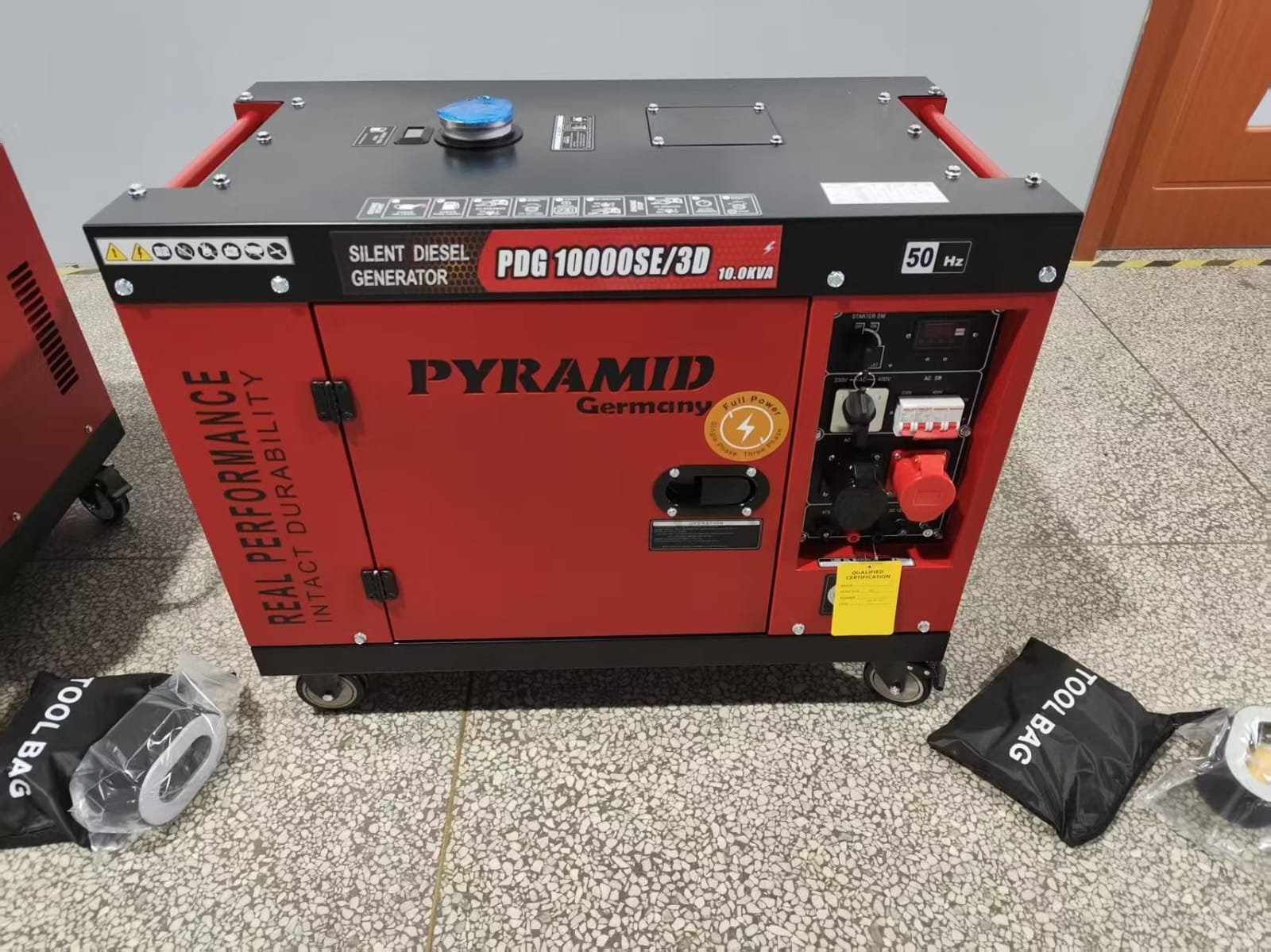Pyramid 10 kVA Equal Output Silent Generator with ATS