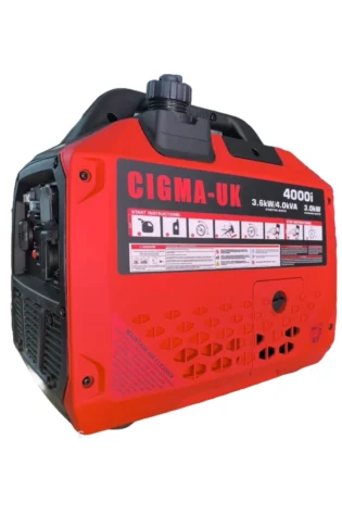 4.5KVA / 3.0KW CIGMA-UK GASOLINE SILENT INVERTER GENERATOR RATED KM4000i-R Recoil Start