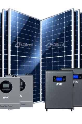 22kW (22000W) SVC Complete Solar Kit - 20kWh Lithium Battery