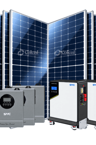 33kW (33000W) SVC Complete Solar Kit - 32kWh Lithium-ion Battery
