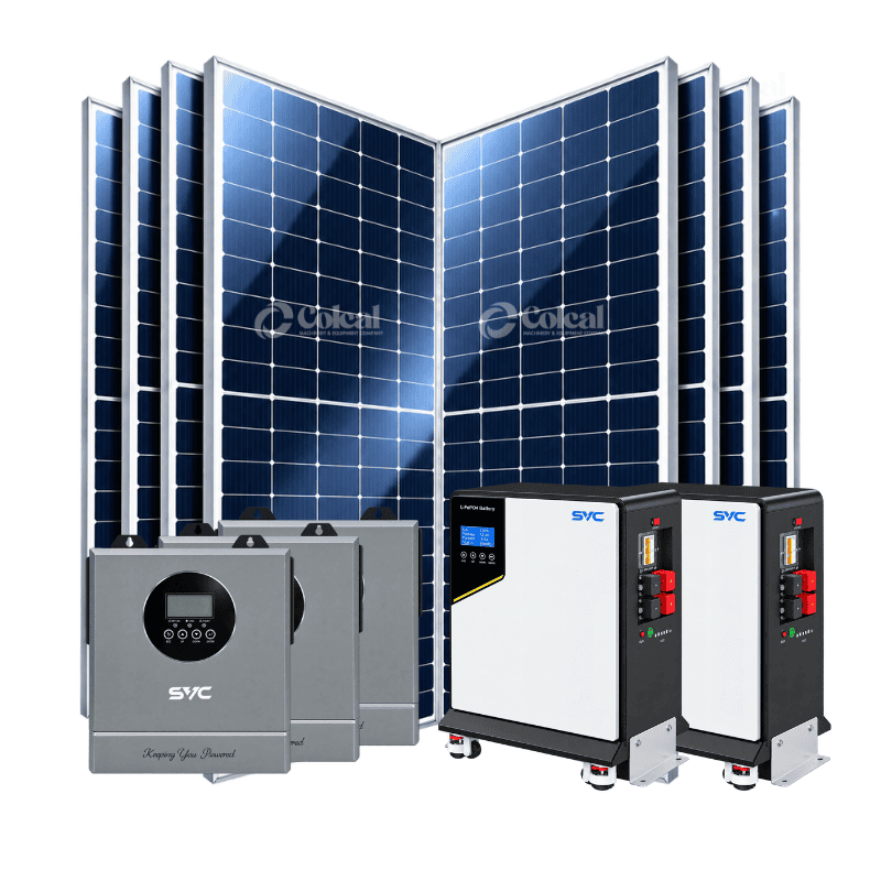 33kW (33000W) SVC Complete Solar Kit - 32kWh Lithium-ion Battery