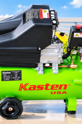 KE-2050B Kasten USA electric air compressor 2HP-50LTR direct drive