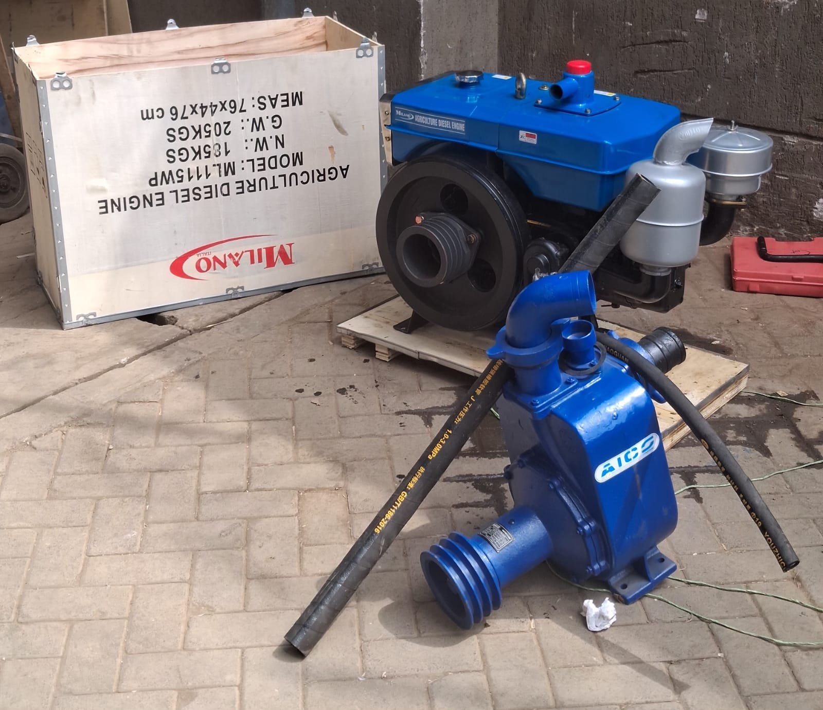 ML1110WP 22HP Milano Italia Diesel Engine