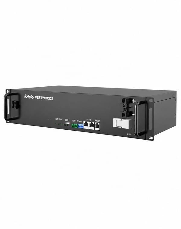 9.6kwh vestwood VE48200 LITHIUM BATTERY -48V,200AH LIFEPO4 RACK-MOUNT