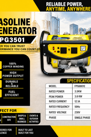 3.5kW-FPG6801E Gasoline Generator