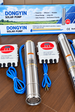 4SDS5-3000W (4.0HP) AC/DC Hybrid Solar Water Pump