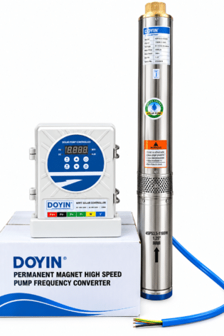 4SPS7-2200W (3.0HP) AD AC/DC Hybrid Solar Water Pump