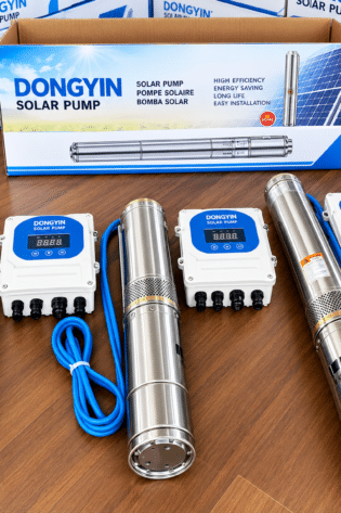 4SDS10-2200W (3.0HP) AC/DC Hybrid Solar Water Pump