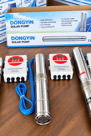 4SDS10-1500W (2.0HP) AD AC/DC Hybrid Solar Water Pump