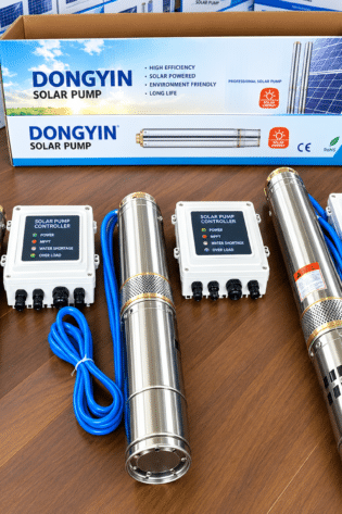 4SPS5-1500W (2.0HP) AC/DC Hybrid Solar Water Pump