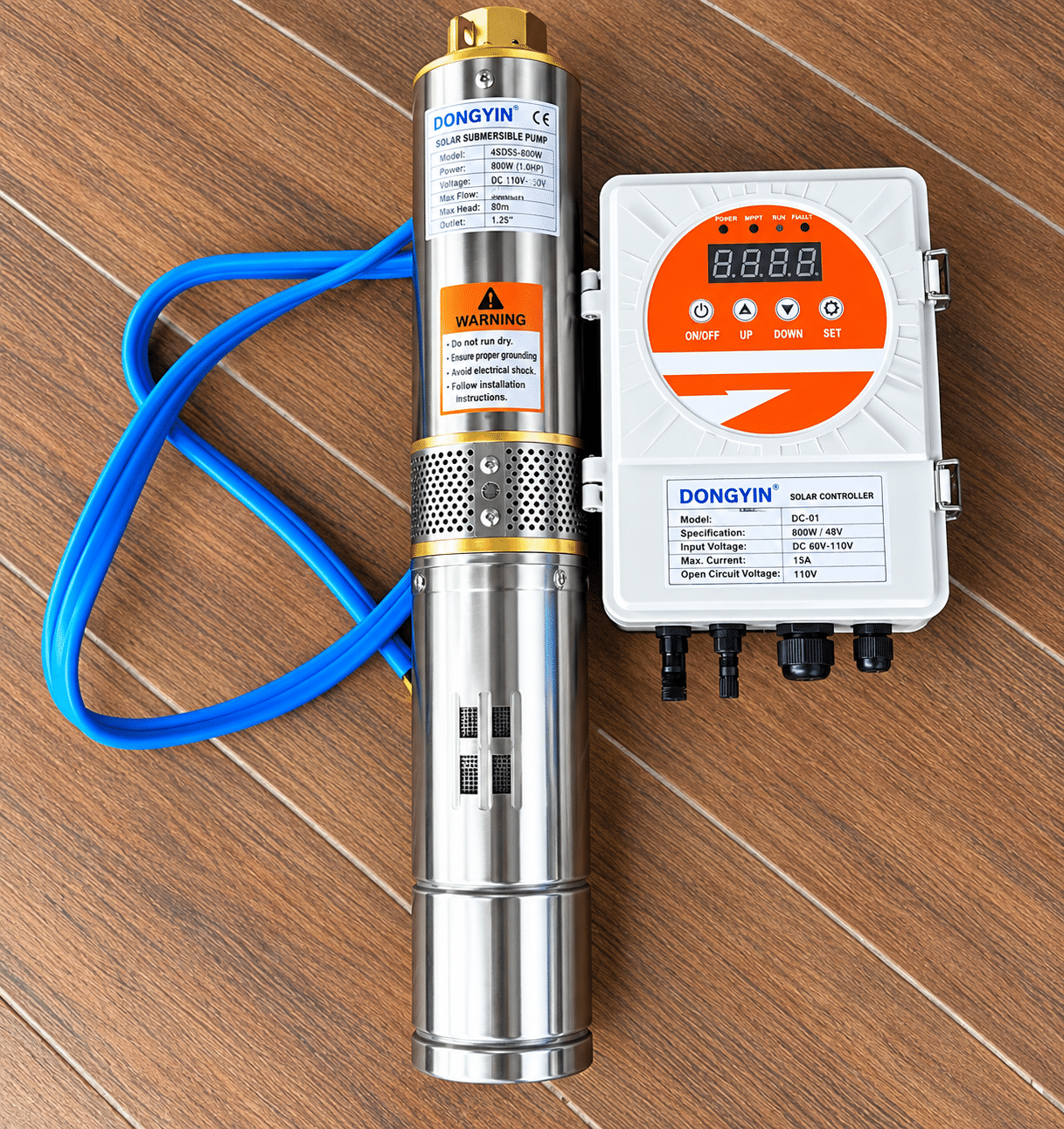 4SDS5 800W (1.0HP) DC Solar Water Pump