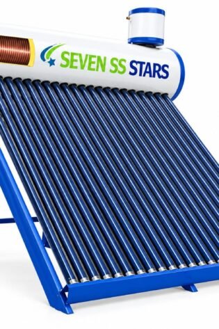 200L Seven SS Stars  White Pressurized Solar Water Heater